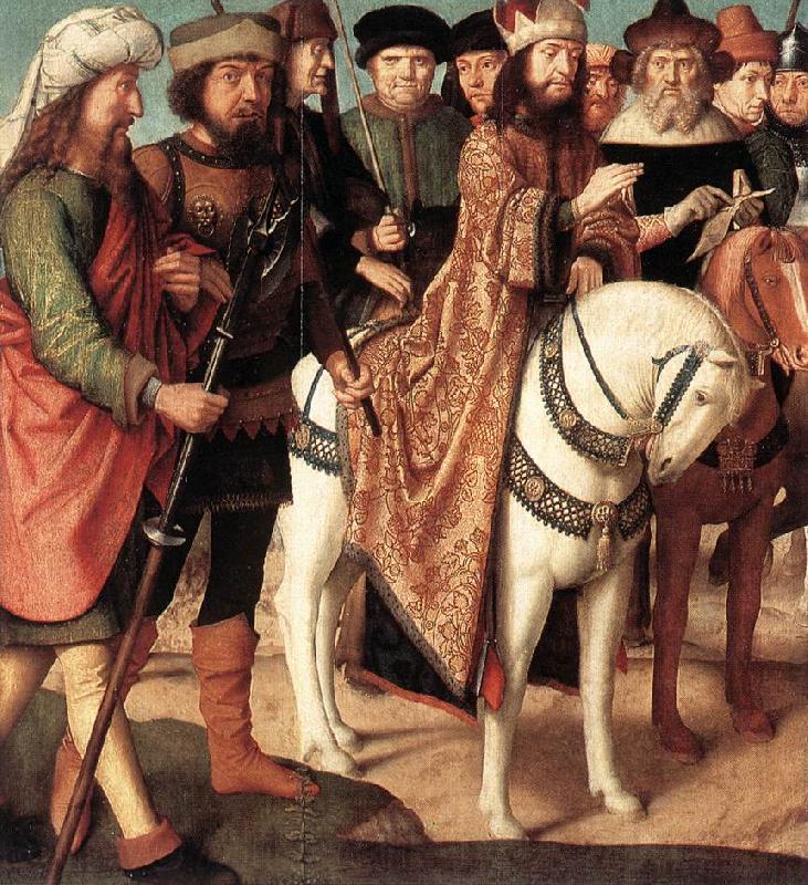 DAVID, Gerard Pilate's Dispute with the High Priest fdg Spain oil painting art